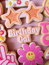 Load image into Gallery viewer, Birthday Gal Cookie Cutter and Stamp stl file
