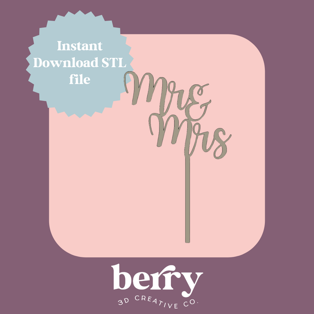 Mr & Mrs Topper STL FILE