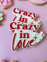 Load image into Gallery viewer, Crazy in love Cookie Cutter and Stamp stl file
