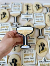 Load image into Gallery viewer, Margarita Glass debosser and matching cutter
