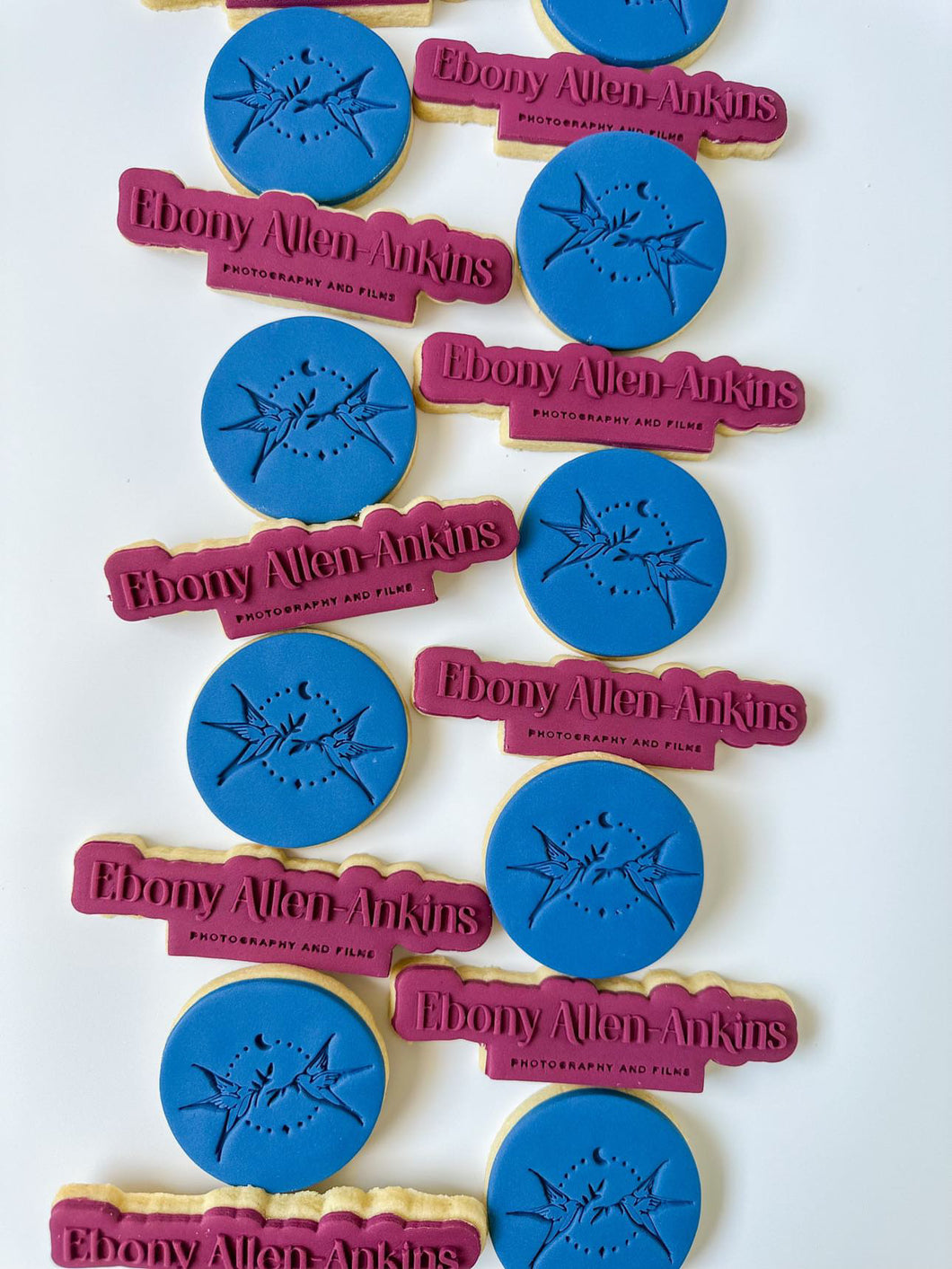 Offset Business Logo Cookies