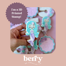 Load image into Gallery viewer, Mermaid Debosser and matching cutter
