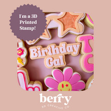 Load image into Gallery viewer, Birthday Gal debosser and matching cutter
