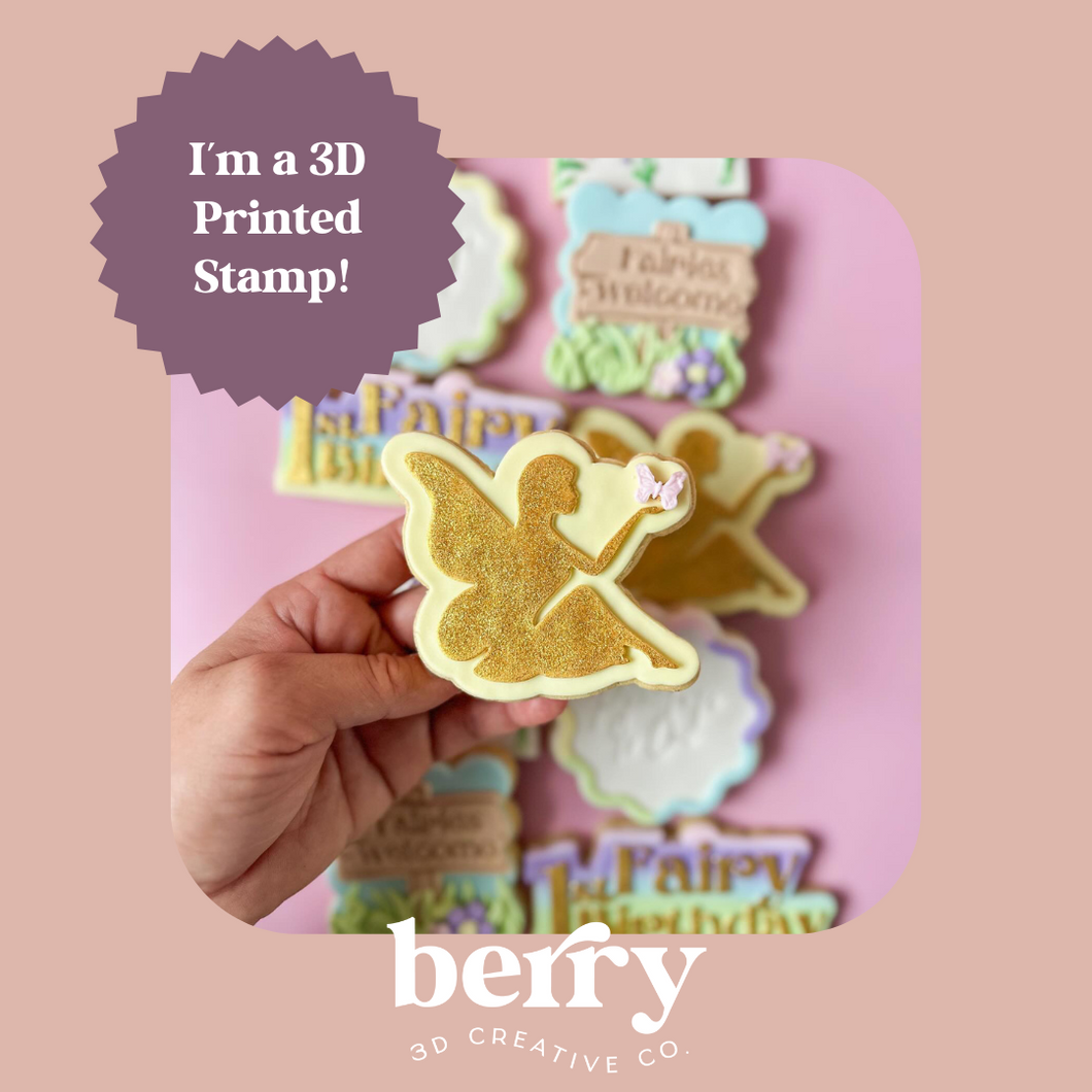 Fairy Silhouette Stamp and matching cutter