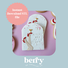 Load image into Gallery viewer, Heels to the sky Cookie Cutter and Stamp stl file
