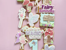 Load image into Gallery viewer, Fairies Welcome sign embosser with matching cookie cutter
