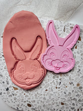 Load image into Gallery viewer, Cottontail Bunny Face Debosser and matching cutter
