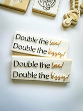 Load image into Gallery viewer, Double the Love! Double the kisses! Debosser with matching cutter
